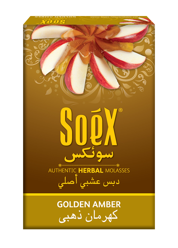 GOLDEN AMBER hookah flavour pack
