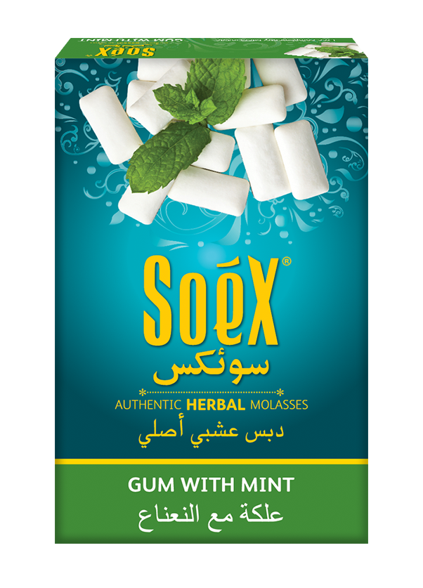 GUM WITH MINT hookah flavour pack