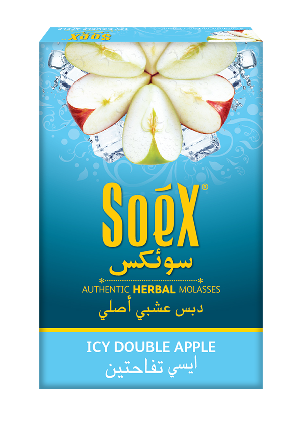 ICY DOUBLE APPLE hookah flavour pack