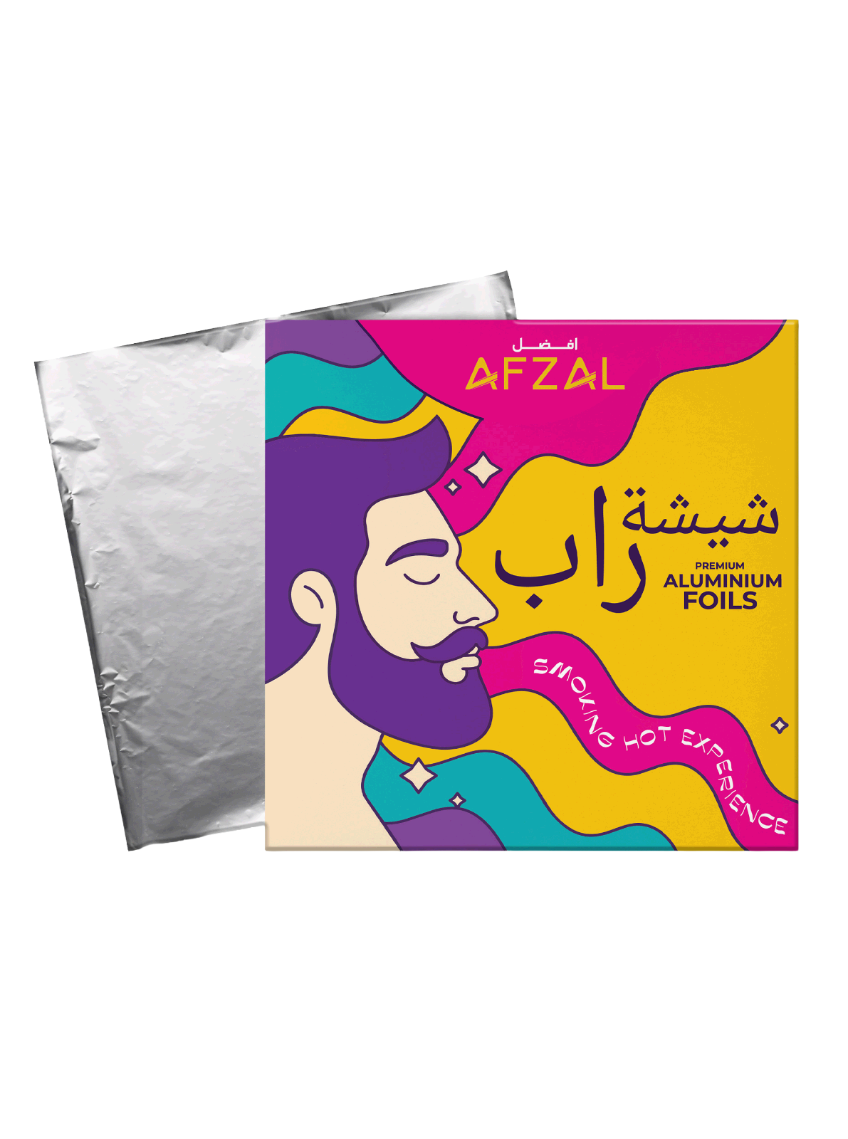 Pre cut sheets-Embossed- 20 Micron- 30 Pcs Pkt hookah flavour pack